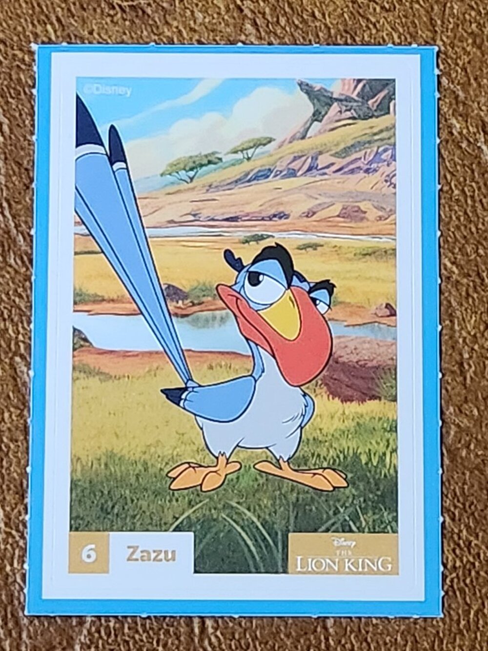 Loblaws Disney Stickers - 6 Zazu - MAKE A BUNDLE!!